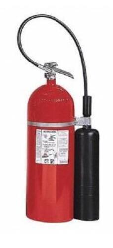 DESCRIPTION: (1) FIRE EXTINGUISHER BRAND/MODEL: KIDDE/PRO20CDM INFORMATION: DISCHARGE TIME: 15 TO 17 SEC/RANGE MAX: 8' RETAIL$: 384.92 SIZE: 26"H X 8"