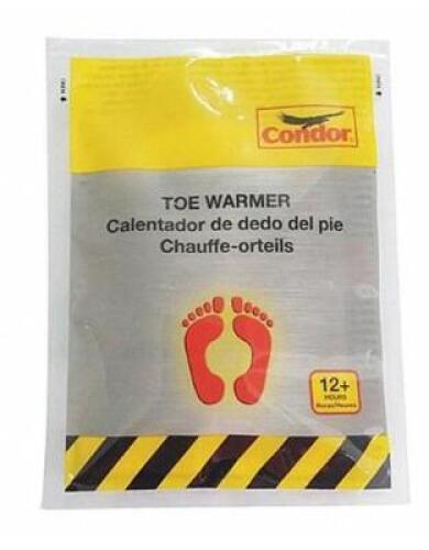 DESCRIPTION: (1) PACK OF (200) FOOT WARMERS BRAND/MODEL: CONDOR/32HD75 INFORMATION: PRODUCT NOT RELIABLE, ASK RETAIL$: 240.00 PER PK OF 200 SIZE: 3-3/