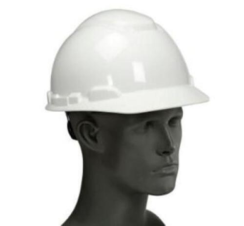 DESCRIPTION: (6) HARD CAPS BRAND/MODEL: 3M/0-0069-6327-9 INFORMATION: WHITE/RATCHET ADJUSTMENT RETAIL$: 14.25 EACH QTY: 6