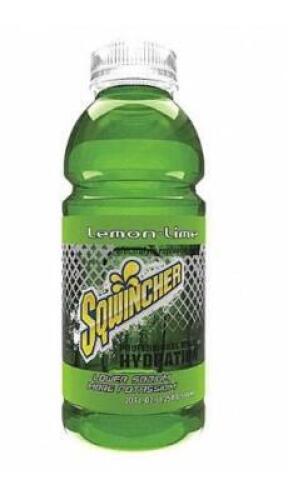 DESCRIPTION: (1) PACK OF (24) SPORTS DRINK BRAND/MODEL: SQWINCHER/159030538 INFORMATION: LEMON-LIME RETAIL$: 52.73 PER PK OF 24 SIZE: 20 OZ. QTY: 1