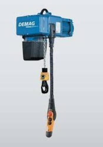 DESCRIPTION: (1) ELECTRIC CHAIN HOIST BRAND/MODEL: DEMAG #38GV64 INFORMATION: MUST COME INSPECT TO CONFIRM. IMAGES ARE FOR ILLUSTRATION PURPOSES ONLY