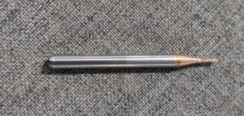DESCRIPTION: (2) SOLID CARBIDE SQ END MIL BRAND/MODEL: ACCUPRO 01216969 RETAIL$: 20.96 SIZE: 1MM DIA 4MM LOC 3MM SD QTY: 2