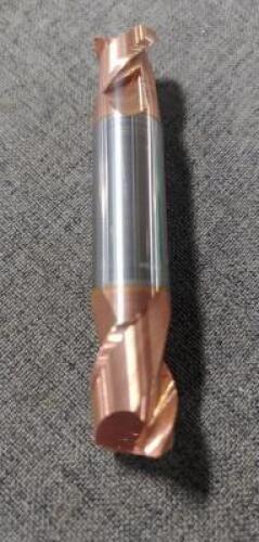 DESCRIPTION: (1) SOLID CARBIDE DOUBLE END SQ END MILL BRAND/MODEL: ACCUPRO 07763477 RETAIL$: 101.49 SIZE: 1/2" DIA 5/8" LOC 1/2" SD QTY: 1