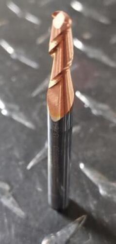 DESCRIPTION: (1) SOLID CARBIDE BALL END MILL BRAND/MODEL: ACCUPRO 07766660 RETAIL$: 34.42 SIZE: 13/64" DIA 5/8" LOC 1/4" SD QTY: 1