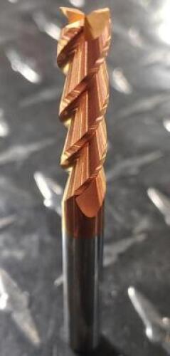 DESCRIPTION: (1) SOLID CARBIDE SQ END MILL BRAND/MODEL: ACCUPRO 87810537 RETAIL$: $43.52 EA SIZE: 5/16" DIA 1-1/8" LOC QTY: 1