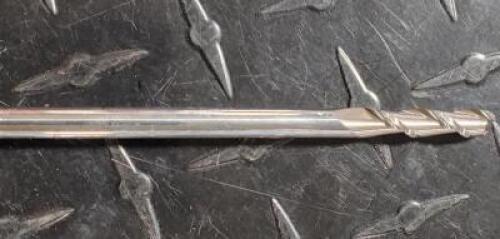 DESCRIPTION: (1) SOLID CARBIDE SQ. END MILL BRAND/MODEL: ACCUPRO 87809976 RETAIL$: 33.1 SIZE: 1/4 DIA 1" LOC QTY: 1