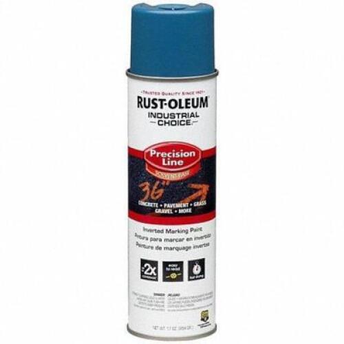 DESCRIPTION: (6) PRECISION LINE MARKING PAINT BRAND/MODEL: RUST-OLEUM #783AC7 INFORMATION: BLUE RETAIL$: $7.34 EA SIZE: 20 OZ QTY: 6