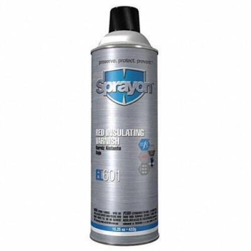 DESCRIPTION: (6) INSULATING VARNISH BRAND/MODEL: SPRAYON #1D276 INFORMATION: RED RETAIL$: $10.17 EA SIZE: 15.25 OZ QTY: 6