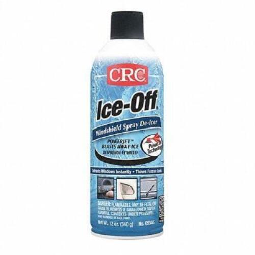 DESCRIPTION: (6) WINDSHIELD DE-ICER BRAND/MODEL: CRC ICE OFF#5VE68 RETAIL$: $6.77 EA SIZE: 16 OZ QTY: 6