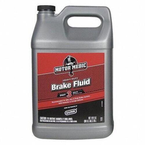 DESCRIPTION: (1) BRAKE FLUID BRAND/MODEL: MOTOR MEDIC #54YF94 INFORMATION: DOT 3 RETAIL$: $54.06 EA SIZE: 1 GALLON QTY: 1