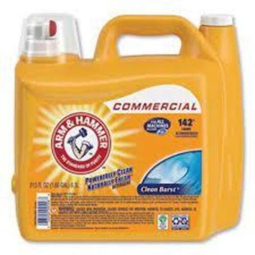 DESCRIPTION: (1) LIQUID LAUNDRY DETERGENT BRAND/MODEL: ARM AND HAMMER RETAIL$: $10.97 EA SIZE: 142 LOADS QTY: 1