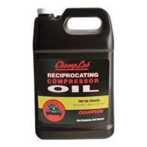 DESCRIPTION: (1) RECIPROCATING COMPRESSOR OIL BRAND/MODEL: CHAMPION #P08909A RETAIL$: $53.99 EA SIZE: 1 GALLON QTY: 1