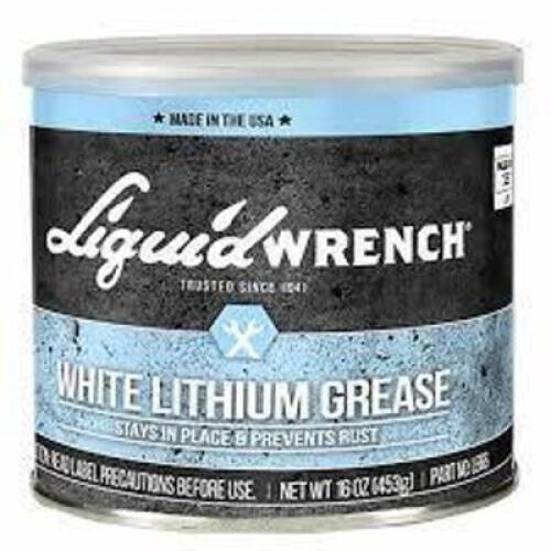 DESCRIPTION: (1) MULTIPURPOSE GREASE BRAND/MODEL: LIQUID WRENCH #54YT57 INFORMATION: WHITE RETAIL$: $15.00 EA SIZE: 16 OZ QTY: 1