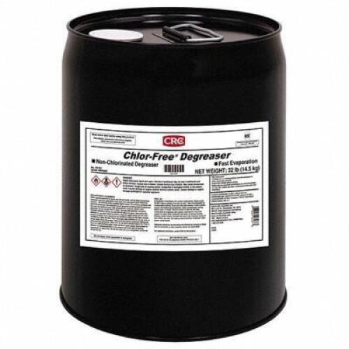 DESCRIPTION: (1) DEGREASER SOLVENT BASED BRAND/MODEL: CRC #3GRW4 RETAIL$: $316.19 EA SIZE: 5 GALLON QTY: 1