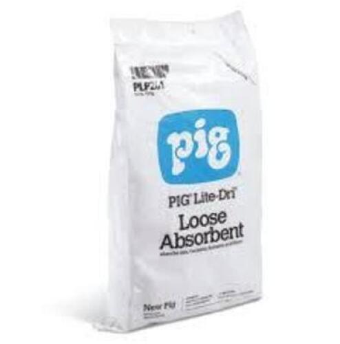 DESCRIPTION: (1) BAG OF LOOSE ABSORBENT BRAND/MODEL: PIG LITE DRI RETAIL$: $50.00 EA SIZE: 22 LB QTY: 1
