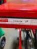 DESCRIPTION: (1) MANUAL MOBILE SCISSOR-LIFT TABLE BRAND/MODEL: DAYTON/6W804 INFORMATION: LOAD CAPACITY: 2,000 LBS/RED/FOOT PUMP RETAIL$: 1,076.55 SIZE - 3