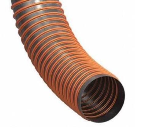 DESCRIPTION: (1) INDUSTRIAL DUCTING HOSE BRAND/MODEL: HI-TECH/1104-0600-0001 INFORMATION: BLACK & ORANGE/FLAME-RETARDANT RETAIL$: 333.96 SIZE: 6"HOSE