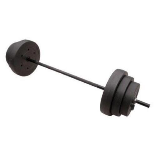 DESCRIPTION: (1) BARBELL VINYL WEIGHT SET BRAND/MODEL: CAP/RSV-105-3 INFORMATION: BLACK/(2) 25LBS/(2) 15 LBS/(2) 10LBS RETAIL$: 69 SIZE: 100 LBS QTY:
