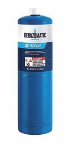 DESCRIPTION: (3) FUEL CYLINDER BRAND/MODEL: BERNZOMATIC/333670 INFORMATION: PROPANE/OPERATING PRESSURE: 228 PSI RETAIL$: 13.22 EACH SIZE: 14.1 OZ QTY: