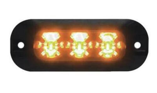 DESCRIPTION: (6) XTP SINGLE WARNING LIGHTS BRAND/MODEL: CODE 3/XTP3A INFORMATION: AMBER/3-LED LIGHTS RETAIL$: 54.35 EACH QTY: 6