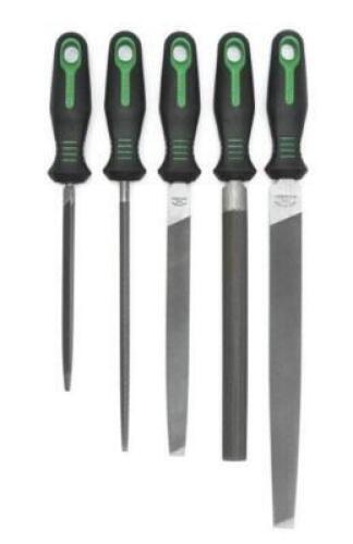 DESCRIPTION: (1) ANNIVERYSARY FILE SET BRAND/MODEL: CRESCENT NICHOLSON/22150HIN INFORMATION: 5-PIECES/ERGONOMIC HANDLES/STOCK IMAGE DIFFERENT COLORS T