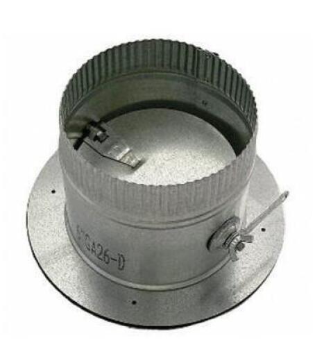 DESCRIPTION: (2) STEEL COLLAR DAMPER BRAND/MODEL: GREENSEAM/GR6POCR6GA24D INFORMATION: GALVANIZED STEEL/GAUGE: 24 GA RETAIL$: 32.04 EACH SIZE: 6"DUCT