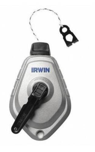DESCRIPTION: (3) CHALK LINE REEL BRAND/MODEL: IRWIN/1932877 INFORMATION: ALUMINUM/HI-TENSILE RETAIL$: 17.76 EACH SIZE: 100' QTY: 3