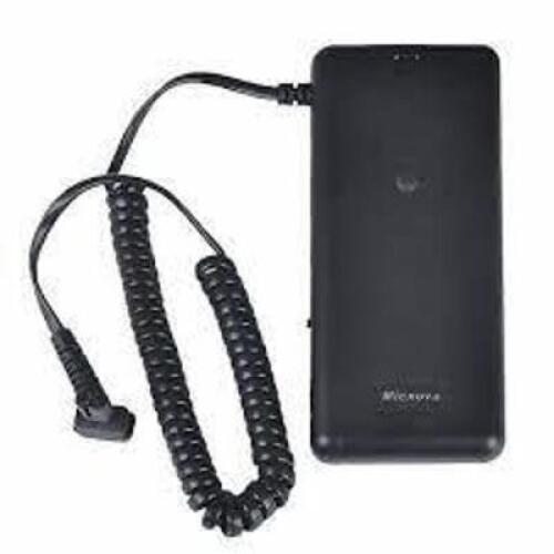 DESCRIPTION: (6) EXTERNAL FLASH BATTERY PACK BRAND/MODEL: MICNOVA #MBP-S INFORMATION: FOR SONY ALPHA HVL-F58AM & HVL-F56AM RETAIL$: $10.00 EA QTY: 6