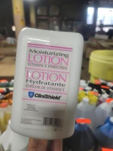DESCRIPTION: (3) MOISTURIZING LOTION BRAND/MODEL: CLINISHIELD RETAIL$: $60.00 EACH SIZE: 54 OZ QTY: 3