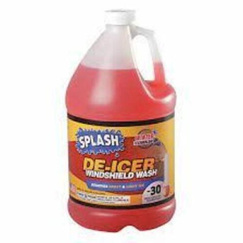 DESCRIPTION: (2) WINDSHIELD WASHER DE-ICER BRAND/MODEL: SPLASH RETAIL$: $3.50 EA SIZE: 1 GALLON QTY: 2