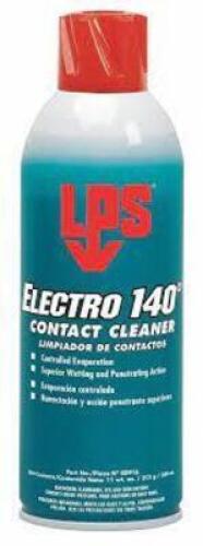 DESCRIPTION: (6) CONTACT CLEANER ELECTRO 140 BRAND/MODEL: LPS ELECTRO 140 RETAIL$: $12.87 EA SIZE: 12 OZ QTY: 6
