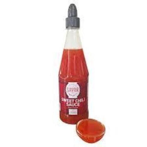 DESCRIPTION: (6) SWEET CHILI SAUCE BRAND/MODEL: SAVOR RETAIL$: $15.25 EA SIZE: 700 MIL QTY: 6