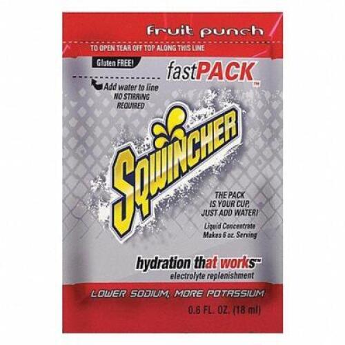 DESCRIPTION: (1) CASE OF (50) SPORTS DRINK MIX LIQUID CONCENTRATE BRAND/MODEL: SQWINCHER #1UFJ2 INFORMATION: FRUIT PUNCH RETAIL$: $24.73 QTY: 1
