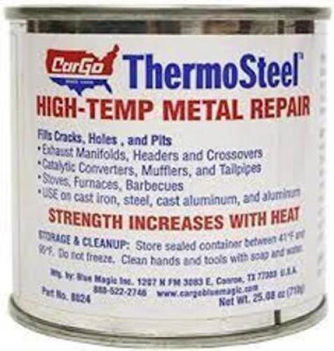 DESCRIPTION: (2) HIGH TEMP METAL REPAIR BRAND/MODEL: THERMO STEEL RETAIL$: $20.27 EA SIZE: 24 OZ QTY: 2