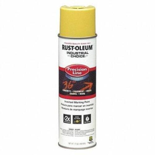 DESCRIPTION: (6) INVERTED LINE MARKING PAINT BRAND/MODEL: RUST-OLEUM INFORMATION: YELLOW RETAIL$: $12.54 EA SIZE: 20 OZ QTY: 6