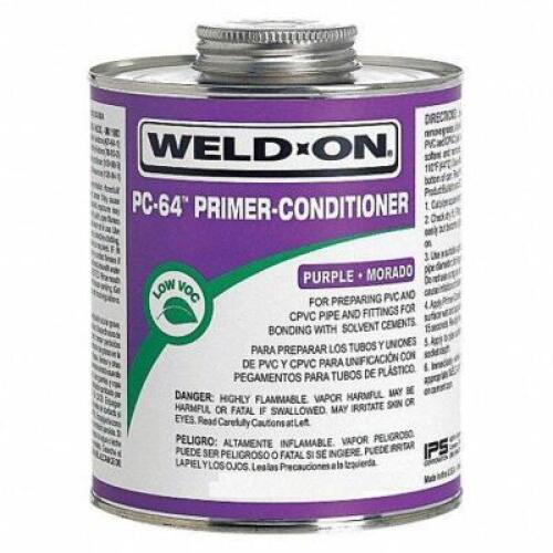 DESCRIPTION: (2) PURPLE PRIMER CONDITIONER BRAND/MODEL: WELD ON #6KWX1 RETAIL$: $5.11 EA SIZE: 8 OZ QTY: 2
