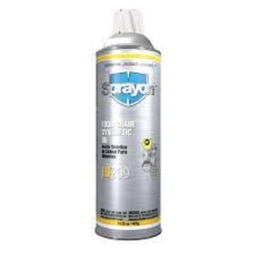 DESCRIPTION: (6) FOOD GRADE SYNTHETIC OIL BRAND/MODEL: SPRAYON LU 209 RETAIL$: $12.58 EA SIZE: 12 OZ QTY: 6