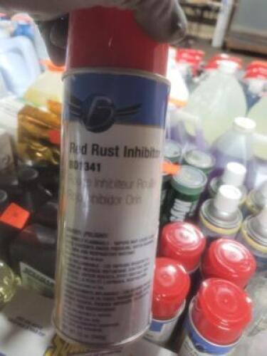 DESCRIPTION: (6) RUST INHIBITOR SPRAY PAINT BRAND/MODEL: CLASS C SOLUTIONS #BD1341 INFORMATION: RED RETAIL$: $12.34 EA SIZE: 12 OZ QTY: 6