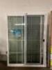 60 IN. X 80 IN. W-2500 2 PANEL WHITE LOW-E CLEAR TEMPERED ARGON SLIDING PATIO DOOR WITH SCREEN - 2