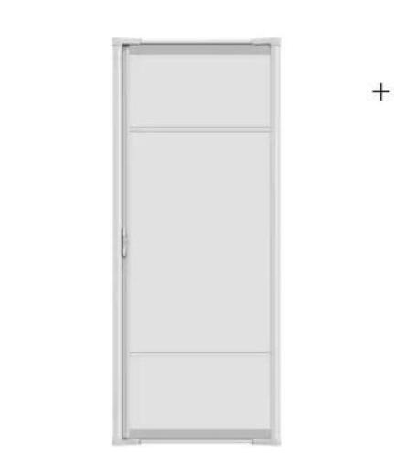 36 IN. X 81 IN. BRISA WHITE STANDARD RETRACTABLE SCREEN DOOR