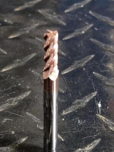 DESCRIPTION: (2) SOLID CARBIDE SQ END MILL BRAND/MODEL: ACCUPRO 07771447 RETAIL$: $ 28.68 EA SIZE: 7/32" DIA 5/8" LOC 1/4" SD QTY: 2