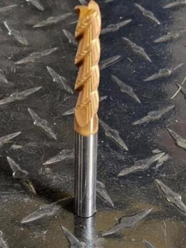DESCRIPTION: (1) SOLID CARBIDE SQ END MILL BRAND/MODEL: ACCCUPRO 09798711 RETAIL$: $60.86 SIZE: 3/8" DIA 1-3/4" LOC QTY: 1