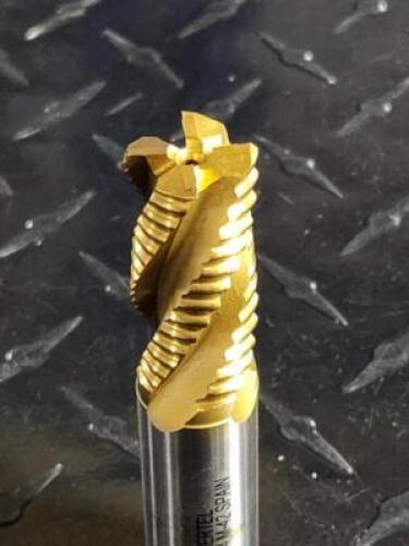 DESCRIPTION: (1) HSCo8 ROUGHING SQ END MILL BRAND/MODEL: HERTEL 06822027 RETAIL$: $81.23 SIZE: 3/32" DIA 1-5/8" LOC 3/4" SD QTY: 1