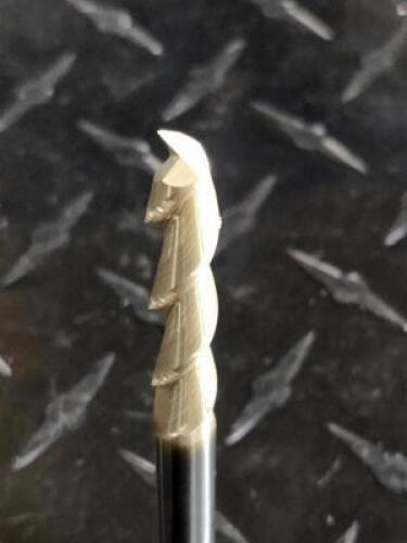 DESCRIPTION: (2) ZRN COATED SQ END MILL BRAND/MODEL: ONSRUD AMCS581872 RETAIL$: $ 97.69 EA SIZE: 8MM QTY: 2