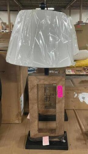 (2) - 30" RECTANGULAR MATCHING TABLE LAMPS