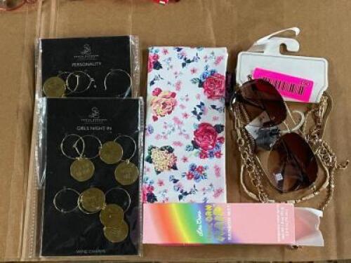 (6) - PC. EARRING / EYEWARE / ACCESSORY SET
