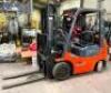 DESCRIPTION: 4000 LB. CAPACITY LP GAS FORKLIFT WITH TRIPLE BOOM, TILT AND SIDESHIFT BRAND/MODEL: TOYOTA 7FGCU20 INFORMATION: COMES WITH SKID WEIGHT ME