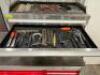 DESCRIPTION: 6-DRAWER OPEN-TOP TOOL BOX WITH ALL CONTENTS OF TOOLS INCLUDED WITH HANDLES BRAND/MODEL: HUSKY INFORMATION: SEE PHOTOS FOR MORE DETAIL ON - 5
