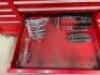 DESCRIPTION: 19-DRAWER TOOL CHES WITH WORK TOP ON CASTERS WITH CONTENTS OF TOOLS PICTURED BRAND/MODEL: US GENERAL INFORMATION: SEE PHOTOS FOR MORE DET - 9
