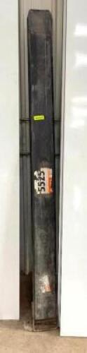 DESCRIPTION: 84" X 6" FORK EXTENSIONS SIZE: 84" X 6" QTY: 1